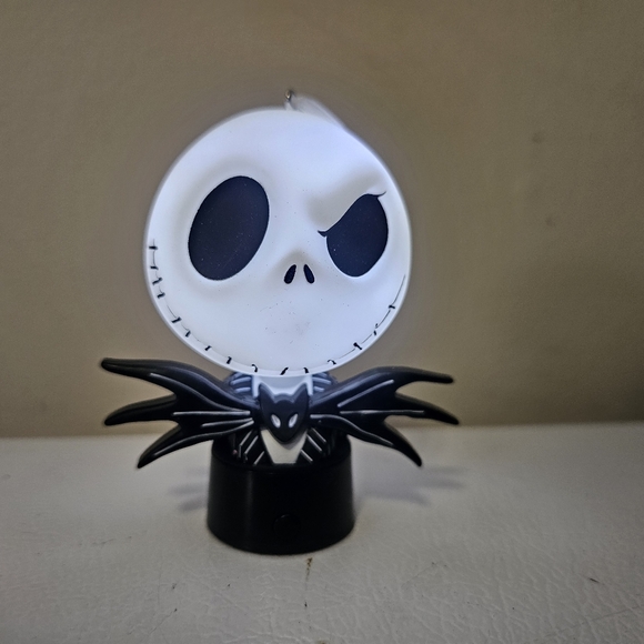 Hallmark The Nightmare Before Christmas Jack Skellington with Light Ornament - Picture 8 of 8